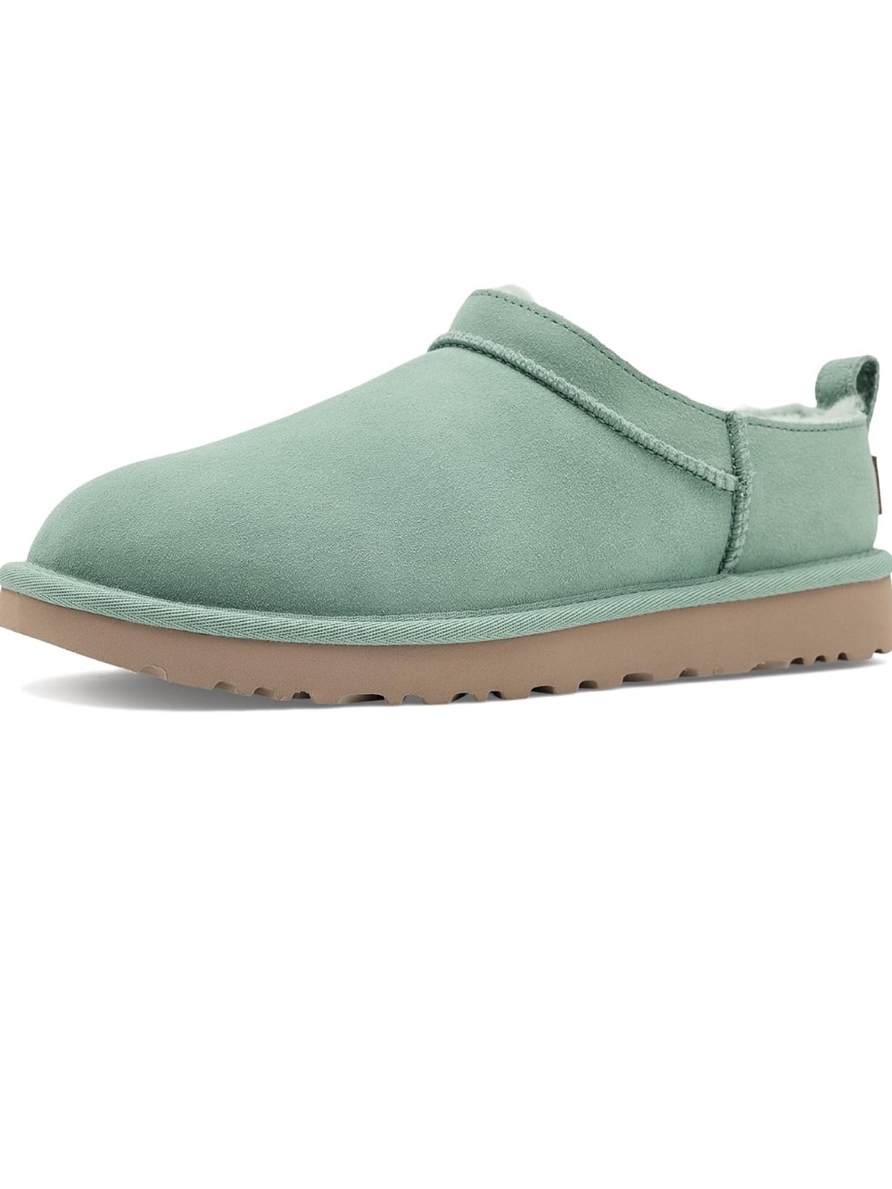 UGG Mint Green Cozy Slip-On Ankle Bootie